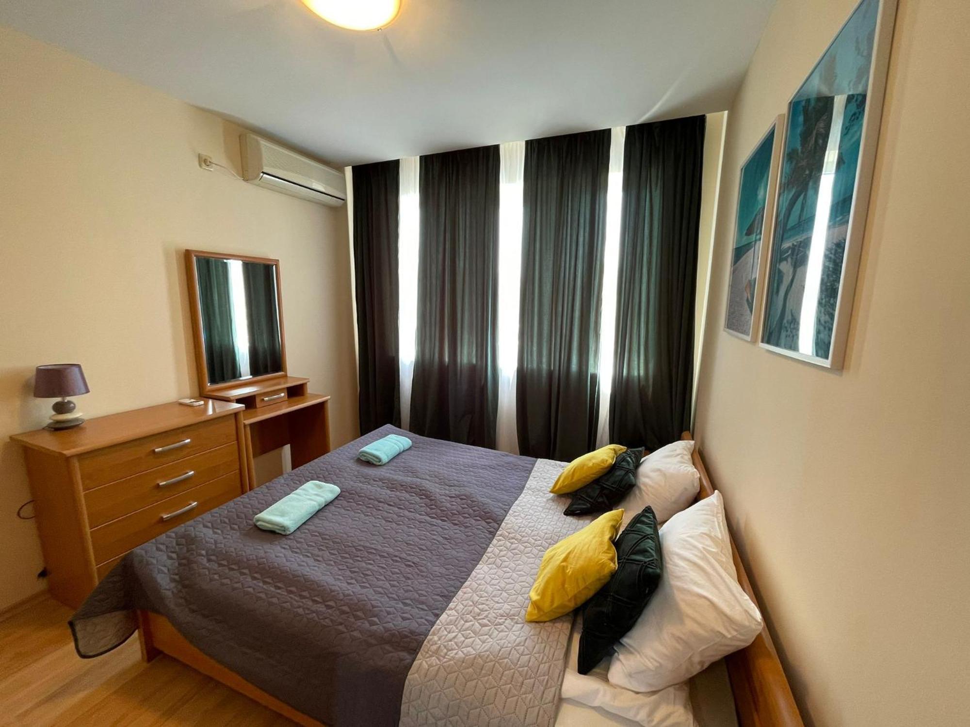 סאני ביץ' Green Fort - Prestige Sea Viev Apartments מראה חיצוני תמונה