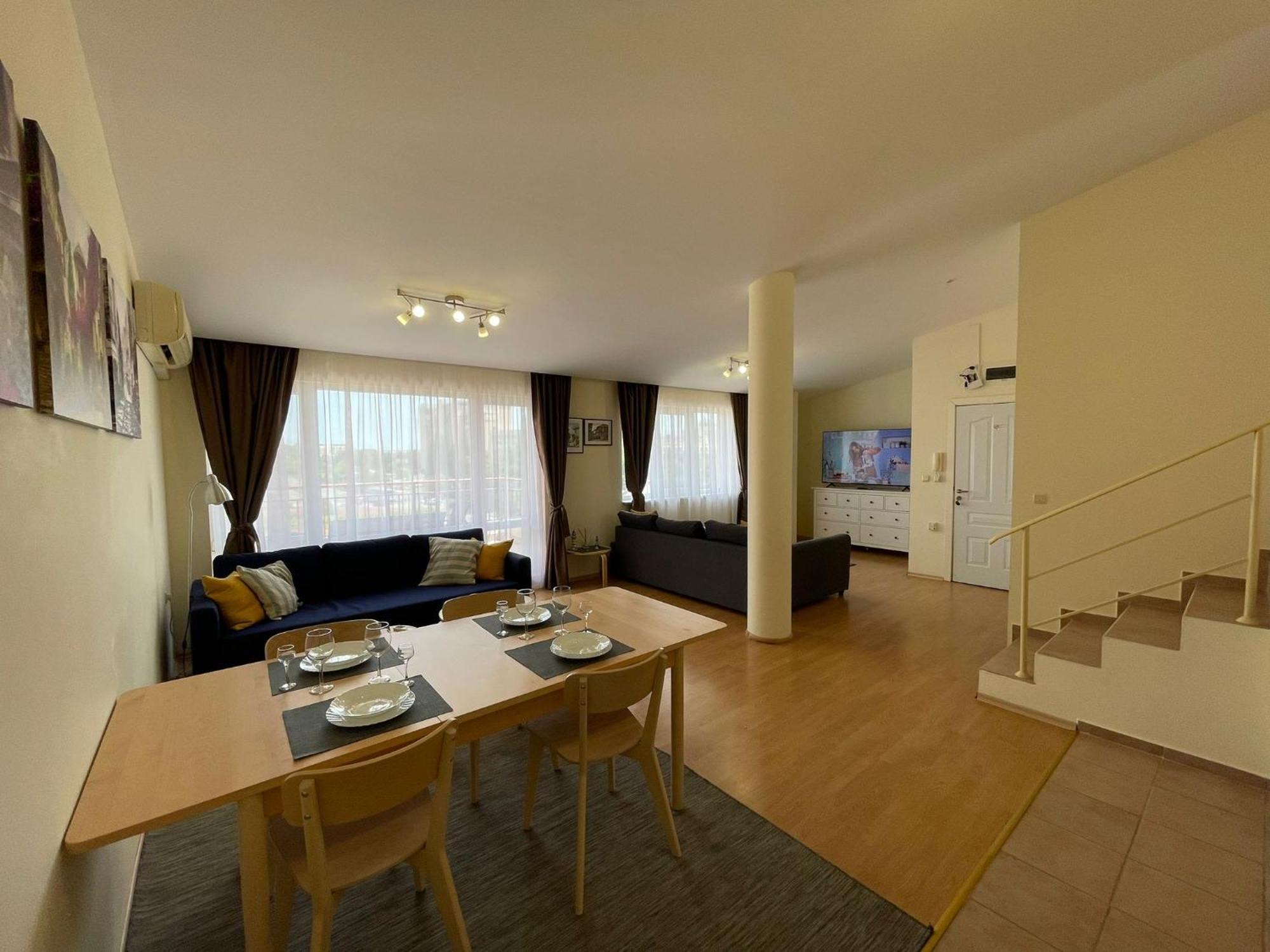 סאני ביץ' Green Fort - Prestige Sea Viev Apartments מראה חיצוני תמונה